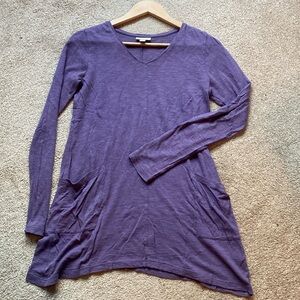 J Jill purple lagenlook tunic